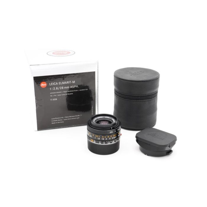 Leica Elmarit-M 28mm f/2.8 ASPH. - Cod. 110606 - Black