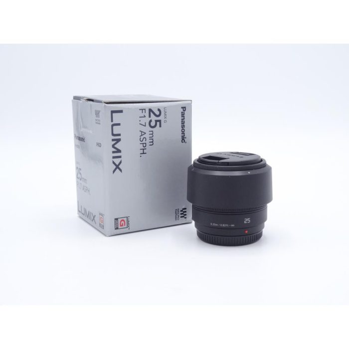 Panasonic Lumix G 25mm f/1.7 ASPH - Black