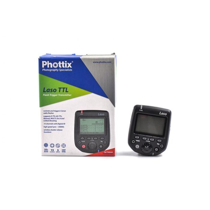 Phottix Laso TTL - Flash Trigger Transmitter (Canon EF)