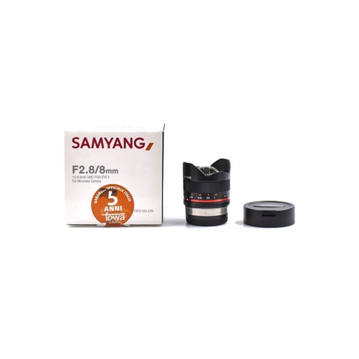 Samyang 8mm f/2.8 UMC Fisheye II (Fujifilm X) - Black