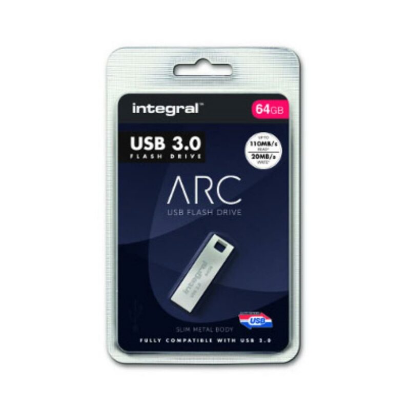 Integral Chiavetta USB 3.0 Arc – 64GB