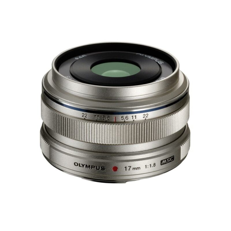 Olympus M.Zuiko 17mm f/1.8 – Silver<br>(PRODUCT RESERVATION)