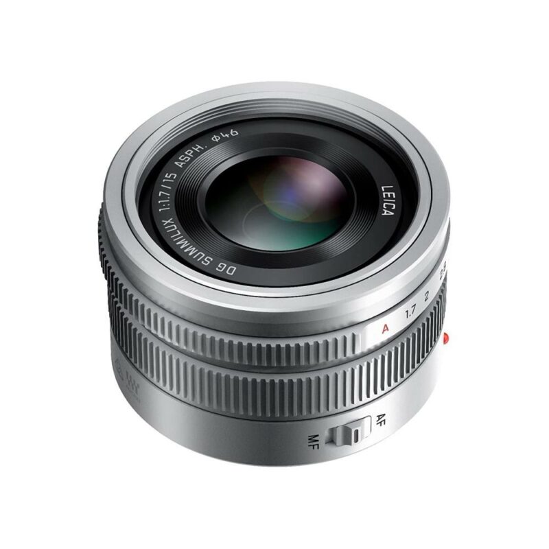 Panasonic Leica DG Summilux 15mm f/1.7 ASPH – Silver<br>(PRENOTA L'ARTICOLO)