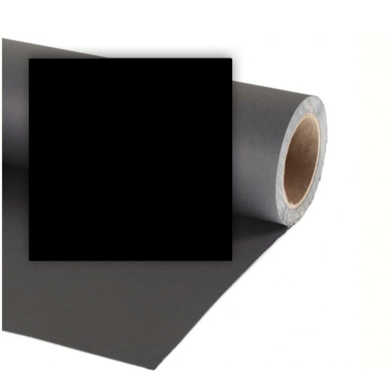 BD Paper Backdrop (2.72 x 11 mt) – Black – COD.101