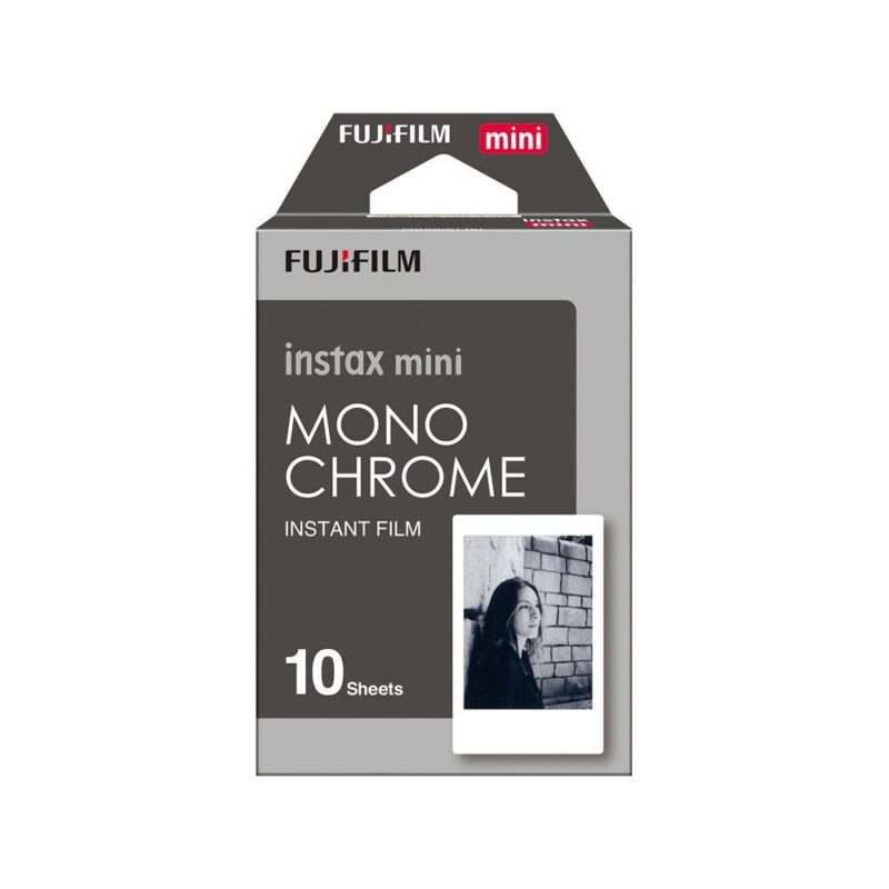 Fujifilm Instax Mini – Mono Chrome (10 pellicole)