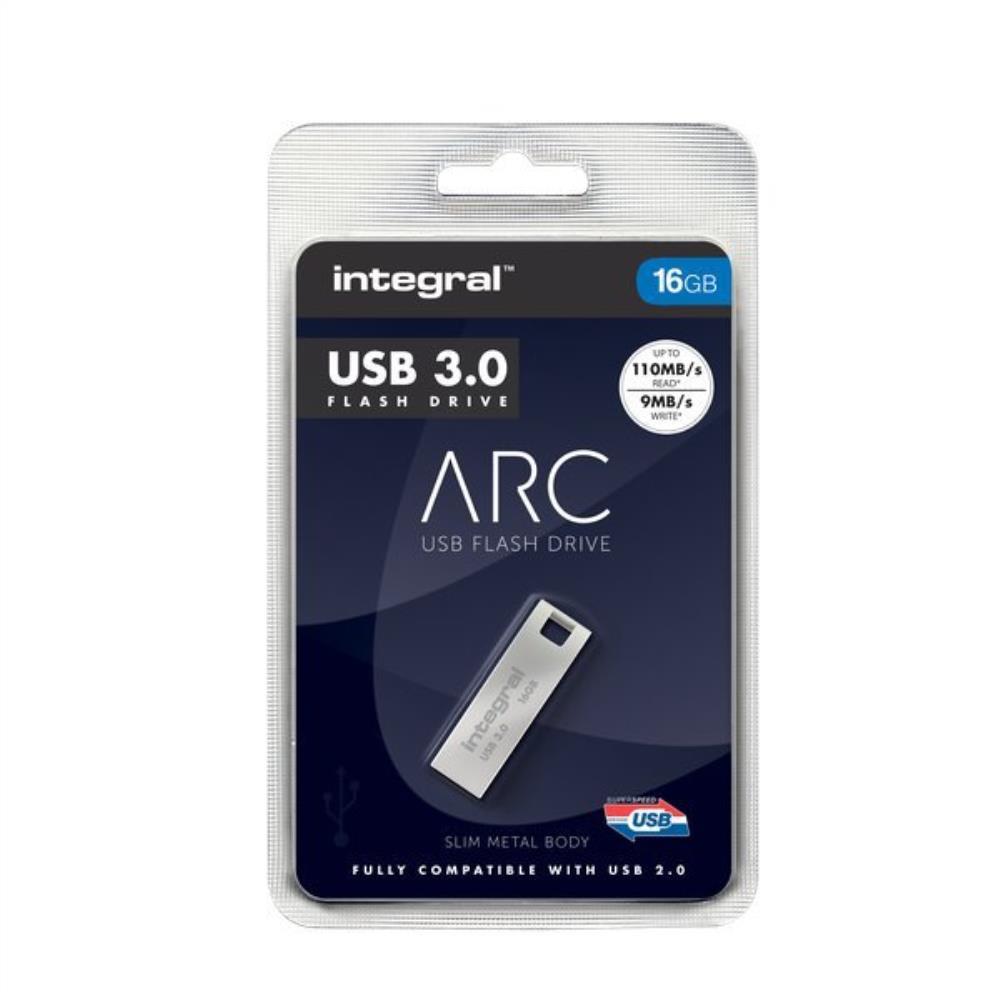 Integral Chiavetta USB 3.0 Arc - 16GB