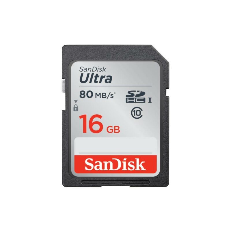 SanDisk 16GB Ultra SDHC UHS-I SD Card