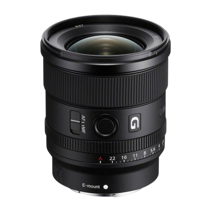 Sony FE 20mm f/1.8 G<br>(PRODUCT RESERVATION)