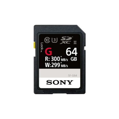 Sony SDXC 64GB U3 UHS-II Class 10 - G series
