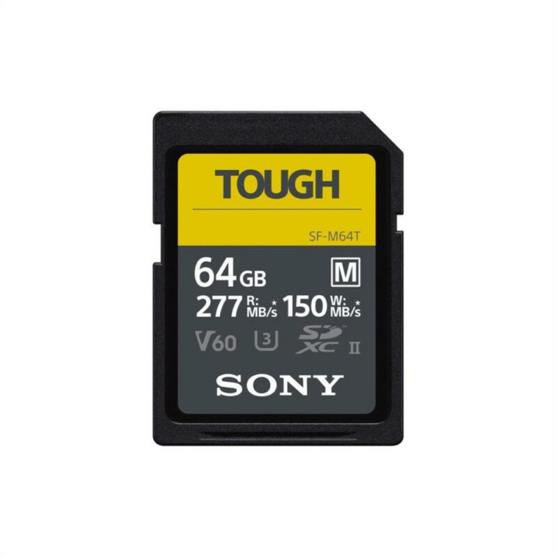 Sony Tough SDXC 64GB V60 U3 UHS-II – M Series