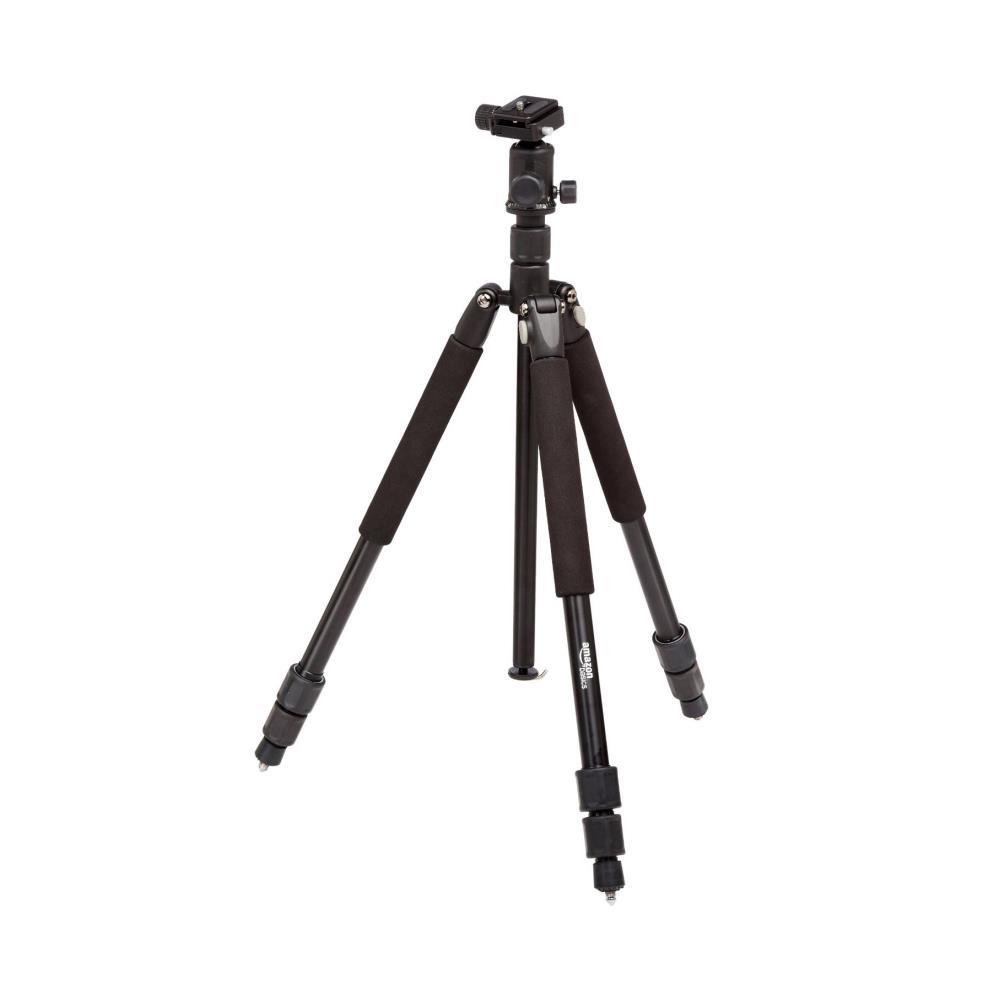 Manfrotto Element MII Treppiede In Alluminio Nero 4 Sezioni Con Testa A Sfera, Fino A 160cm, Carico 8kg, Made In Italy