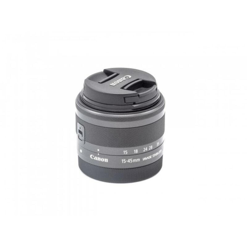 Canon EF-M 15-45mm f/3.5-6.3 IS STM – Black