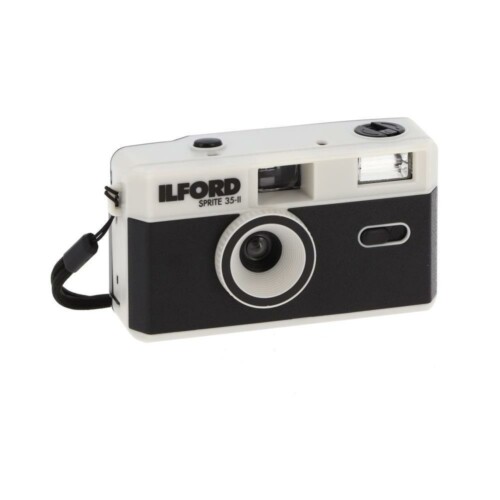 Ilford Fotocamera Riutilizzabile Sprite 35-II - Black/Silver