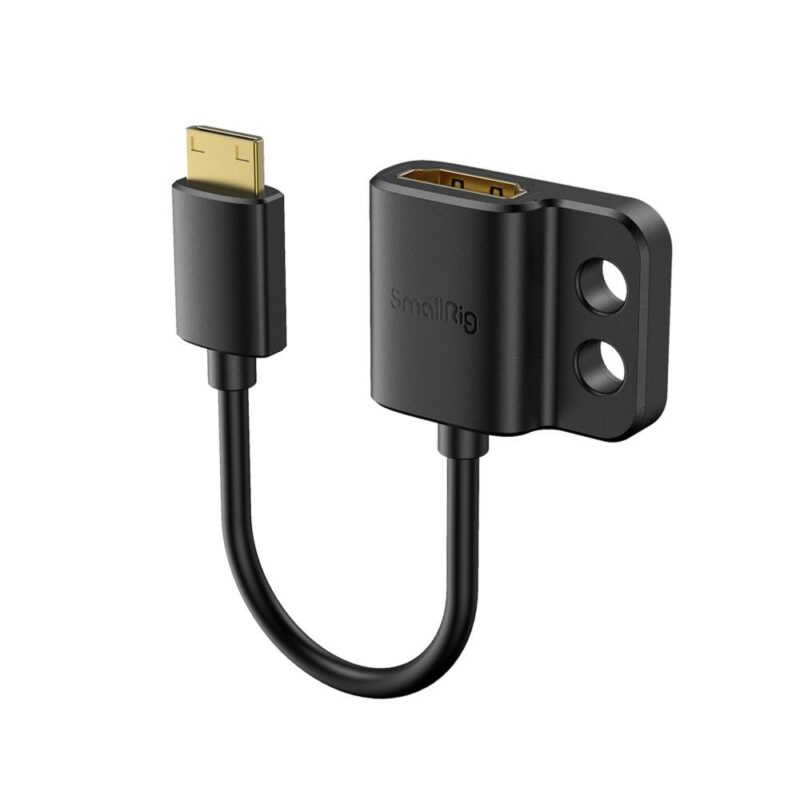 SmallRig Ultra Slim 4K HDMI Adapter Cable (C to A) – 3020