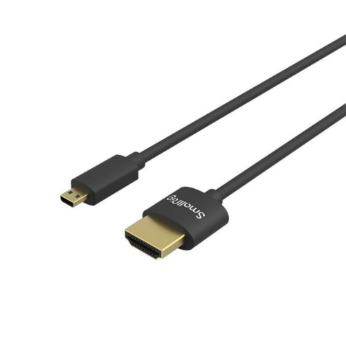 SmallRig Ultra Slim 4K HDMI Cable (D to A) 55cm - 3043