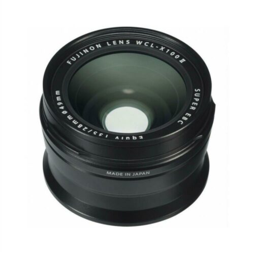 Fujifilm X100 Wide Conversion Lens WCL-X100 II - Black