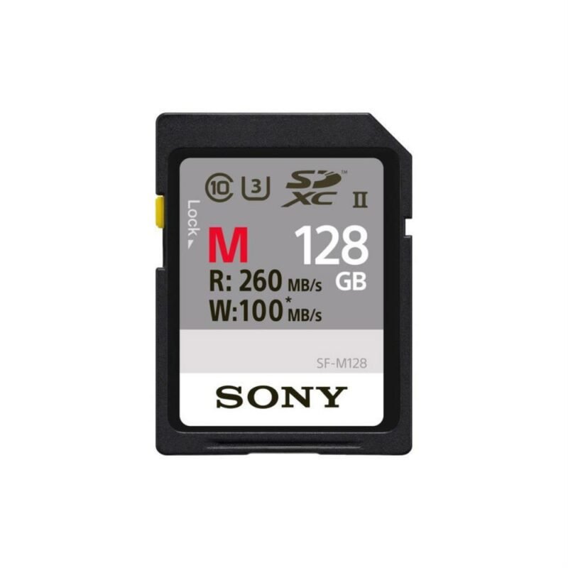 Sony SDXC 128GB V90 U3 UHS-II Class 10 – M Series