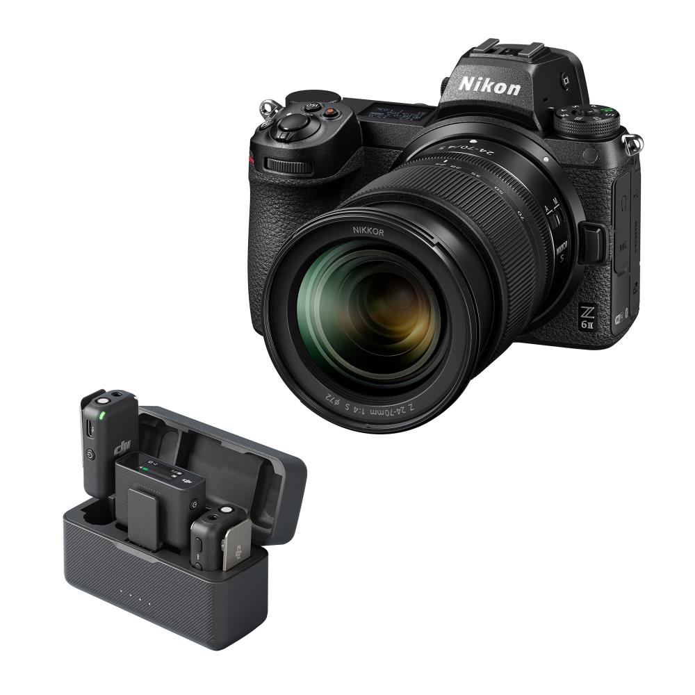 Nikon Z6 II   Z 24-70mm f/4 S   Dji Mic - Video Interview Kit
