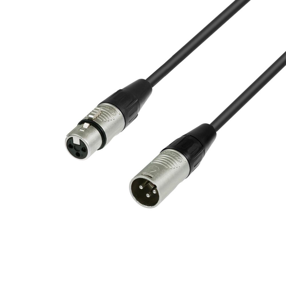 Adam Hall Cables - Microphone Cable XLR Female to XLR Male 0.5m - 4Star series
