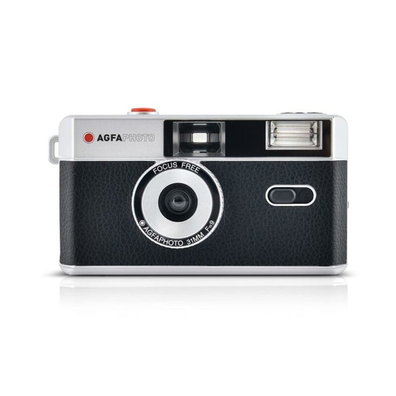 Agfa Analogue Reusable Photo Camera for 35mm Films – Black