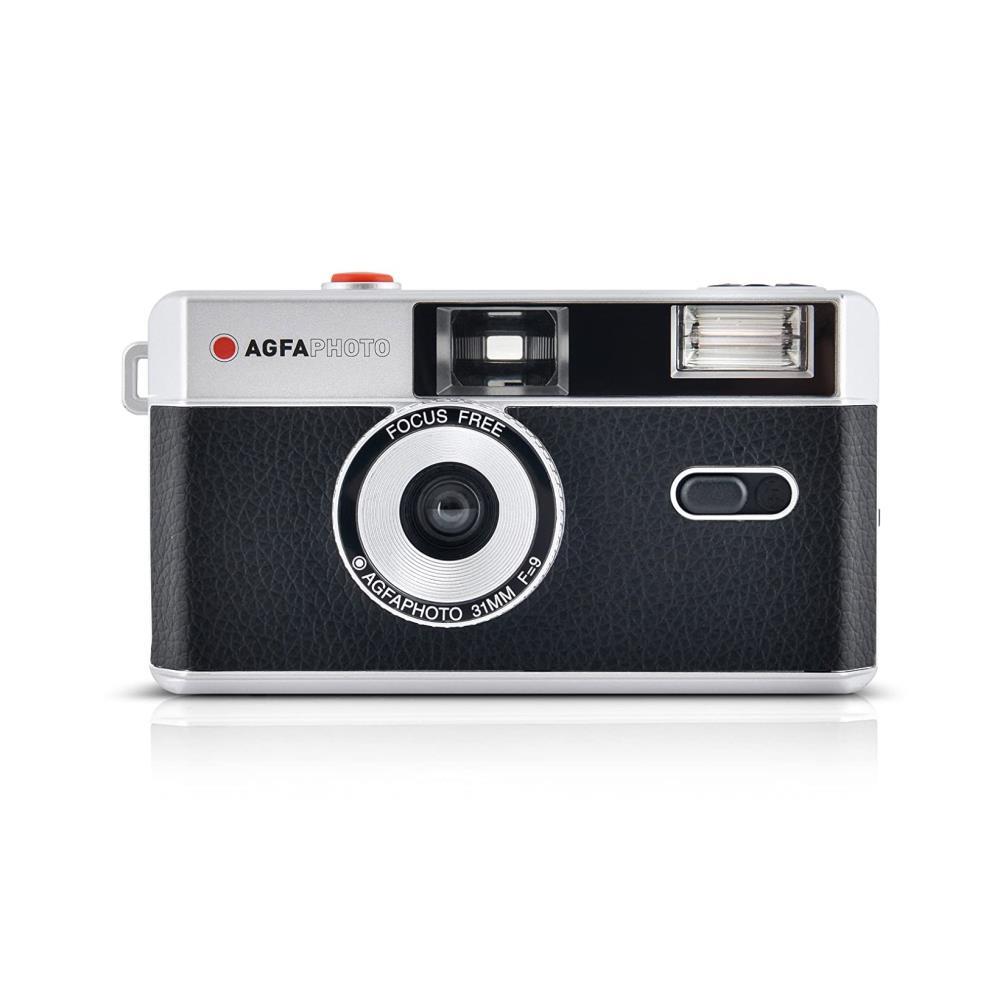 Agfa Analogue Reusable Photo Camera for 35mm Films - Black