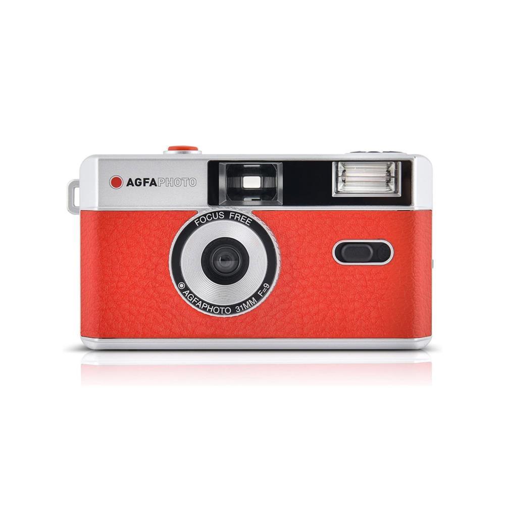 Agfa Analogue Reusable Photo Camera for 35mm Films - Red