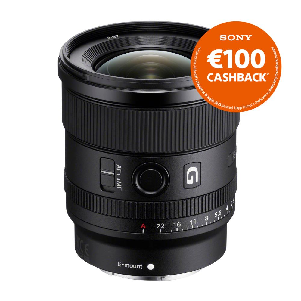 Sony FE 20mm f/1.8 G