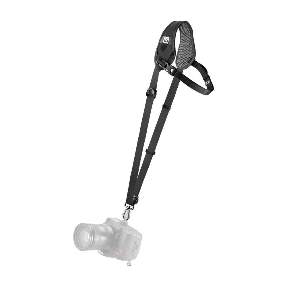 Tracolla Per Fotocamera In Cotone E Pelle – Cinghia Regolabile 135 Cm, Ergonomica Per DSLR E Fotografi, Marrone