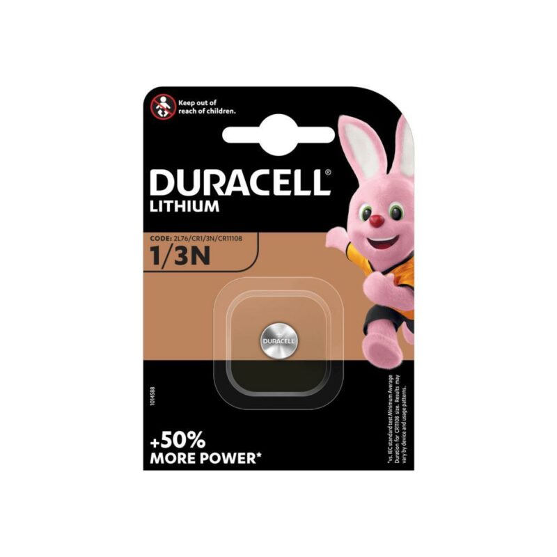 Duracell Lithium CR1/3N (2L79/CR1/3N/CR11108)