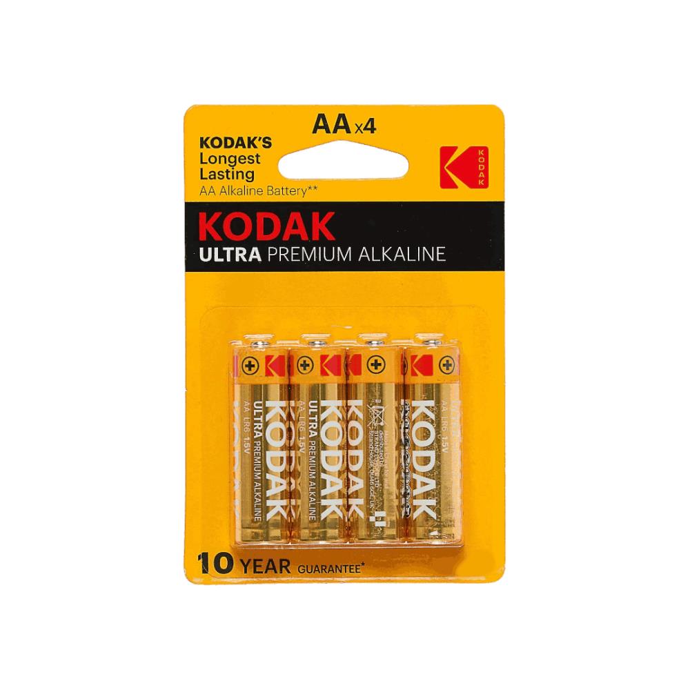 Kodak Ultra Premium Alkaline AA x4 1.5V