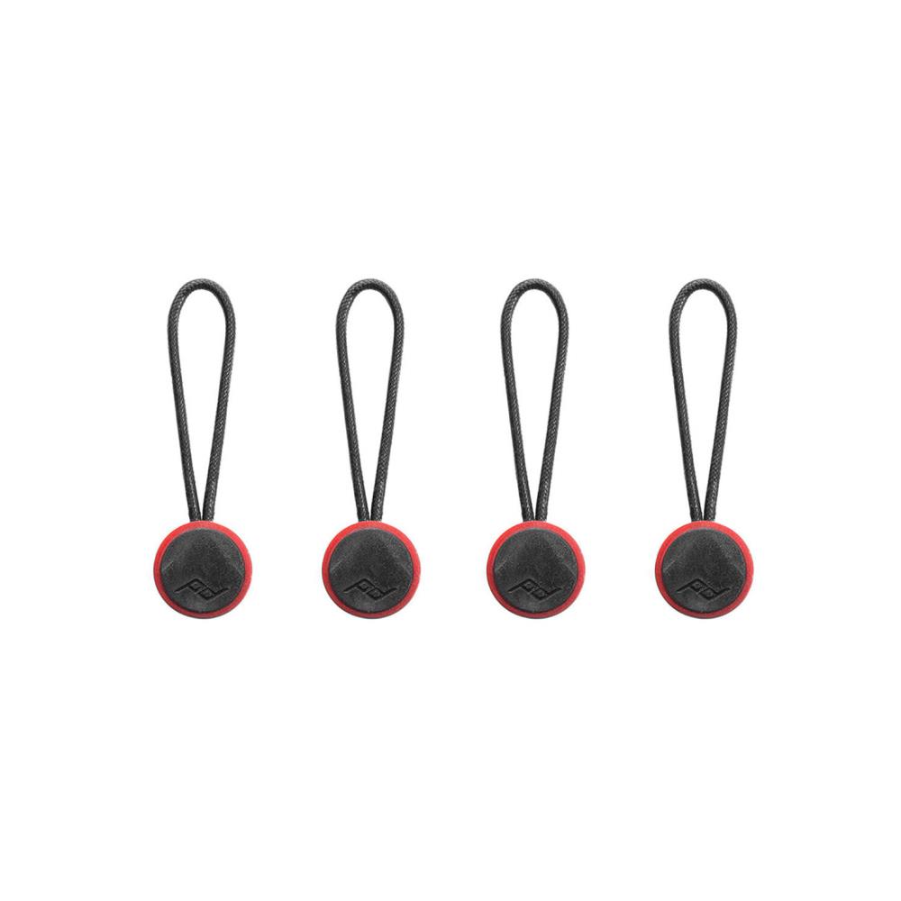 Peak Design Micro Anchor 4-Pack - Black/Red