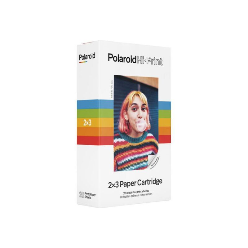 Polaroid Cartridge 2×3 Hi Print – 20 Fogli