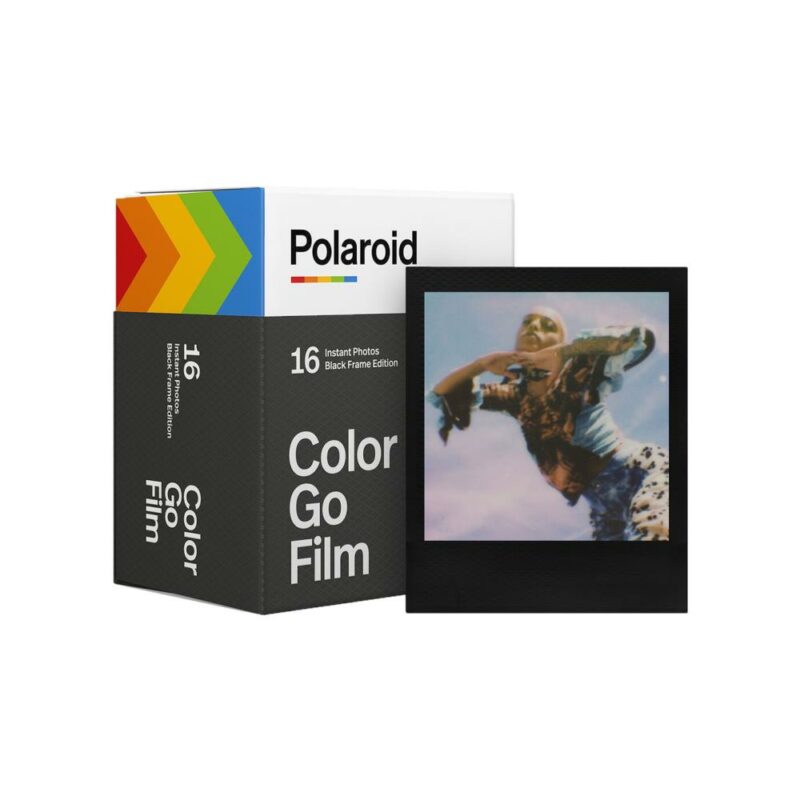 Polaroid Go Color Film Double Pack – Black Frame Edition