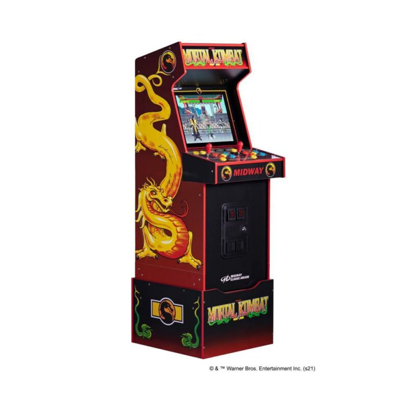 ARCADE1UP – Midway Legacy Mortal Kombat 30th Anniversary Arcade Game (w/ Riser)