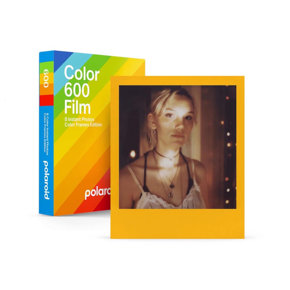 Polaroid Color 600 Film - Color Frames (8 pellicole)