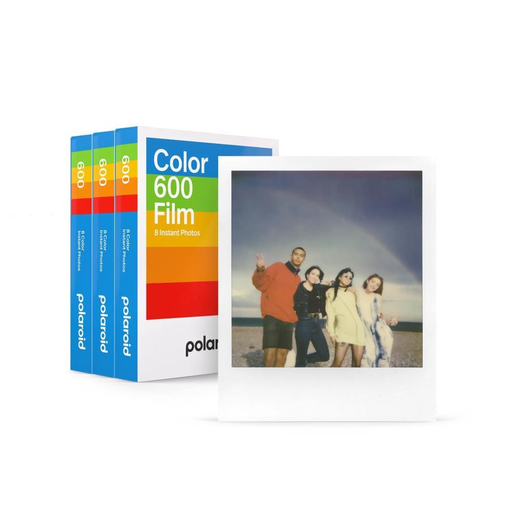 Polaroid Color 600 Film - Triple Pack (24 pellicole)