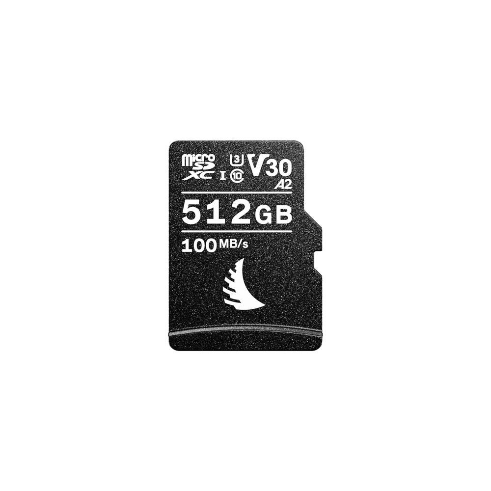 Angelbird AV PRO microSDXC UHS-I 512GB V30 U3 A2 Class 10 con Adattatore SD