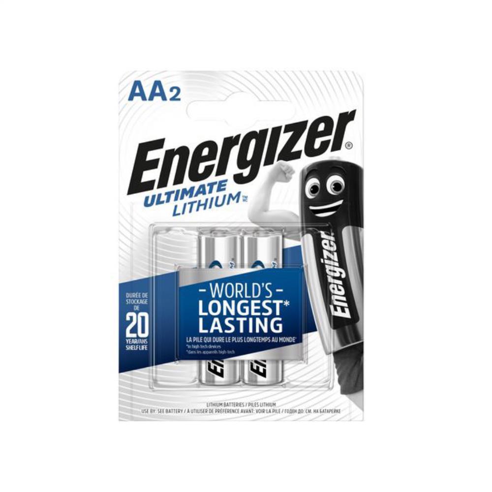 Energizer Ultimate Lithium AA 1.5V (2 Pack)