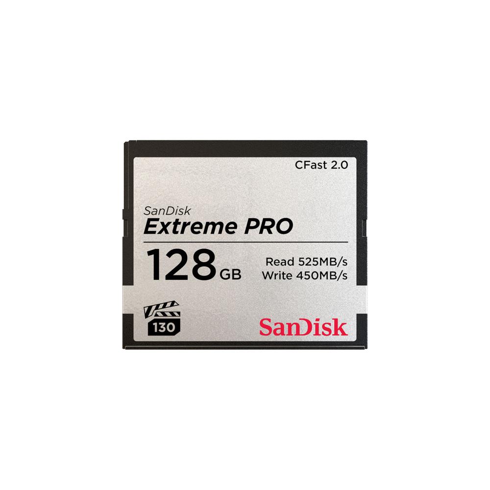 Sandisk CFast 2.0 Extreme Pro 128GB  (525MB/s lettura, 430MB/s scrittura)