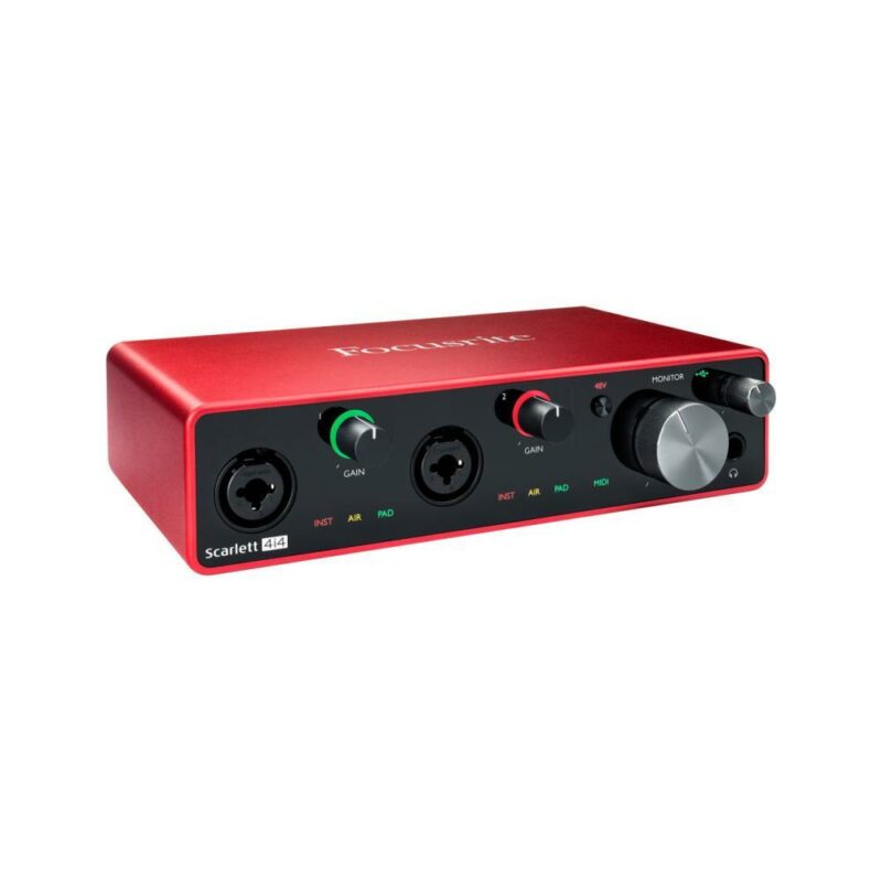 Focusrite Scarlett 4i4 3rd Generation – Interfaccia Audio USB