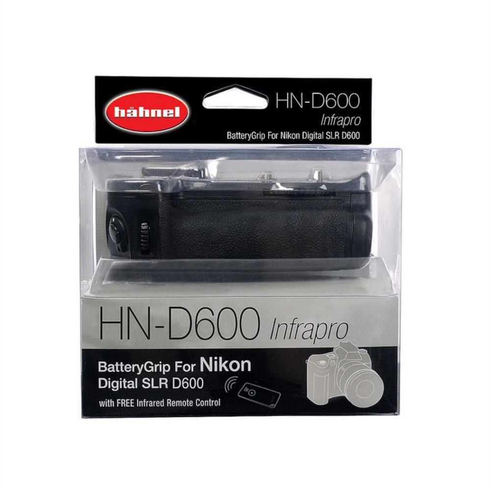 Hahnel HN-D600 Infrapro - Battery Grip per Nikon D600 con Controllo Remoto