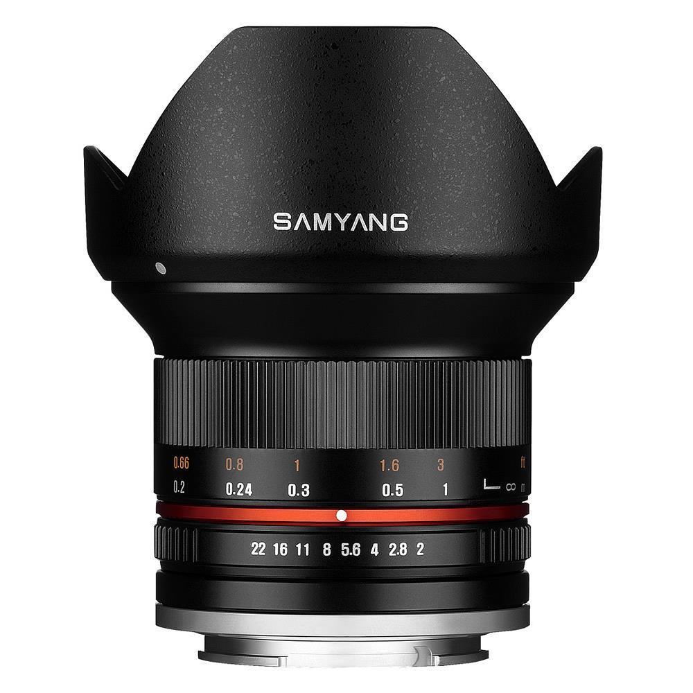 Samyang 12mm f/2.0 NCS CS (Fujifilm X) - Black