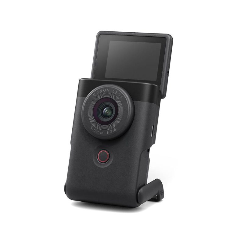 Canon PowerShot V10 Vlog Camera (Black) – Advanced Kit