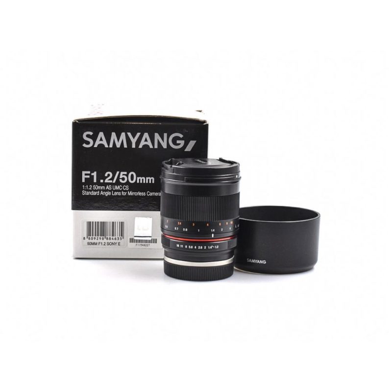 Samyang 50mm F1.2 AS UMC CS (Sony E) – Black