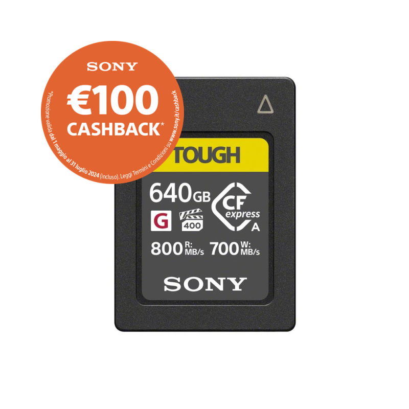 Sony Tough CFexpress Type A 640GB – G Series