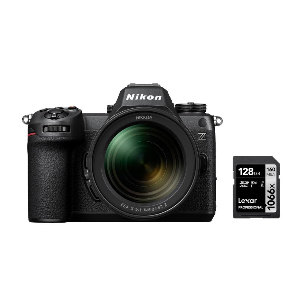Nikon Z6 III   Z 24-70mm f/4 S   Lexar SDXC 128GB