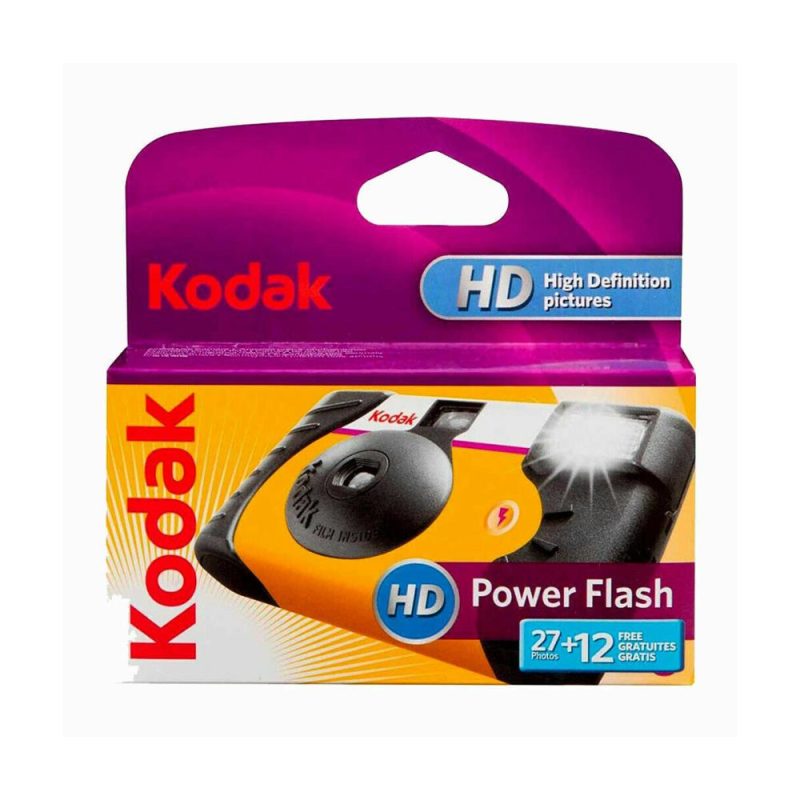 Kodak HD Power Flash – Fotocamera Usa e Getta ISO-800 con Flash (27 Pose +12 Omaggio)