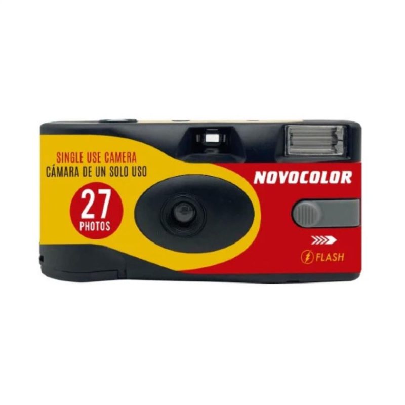 Novocolor Disposable Camera with Flash – 27 Exp. /ISO 400