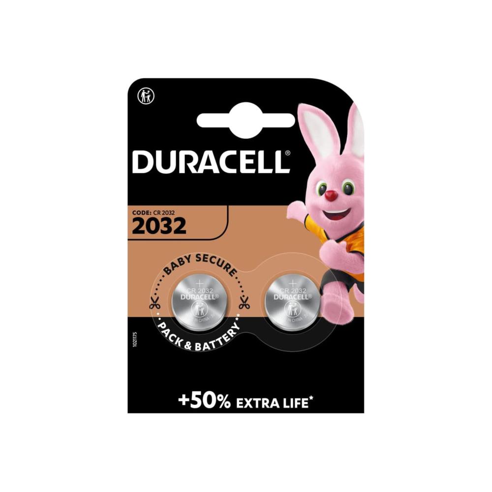 Duracell Lithium CR2032 3V 2x Pack