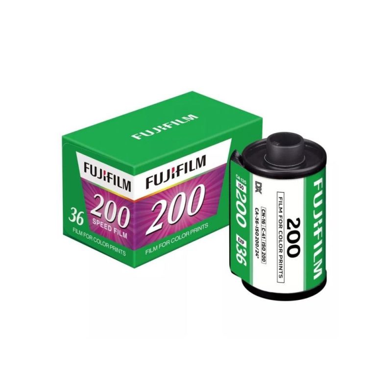 FUJIFILM 200 Color Negative Film (35mm Roll Film, 36 Exposures)